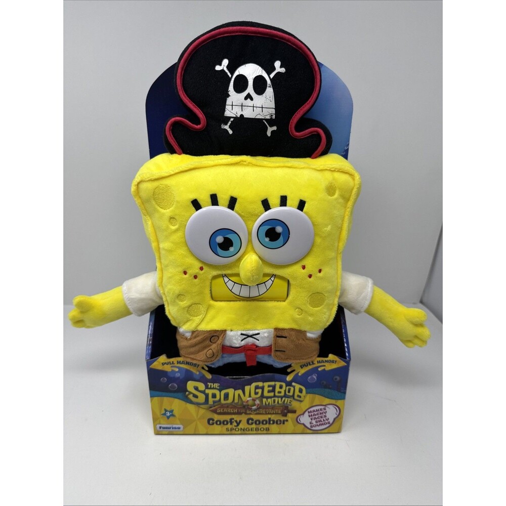 SpongeBob Search for Squarepants Goofy Goober 16” Feature Plush Movie NEW IN BOX